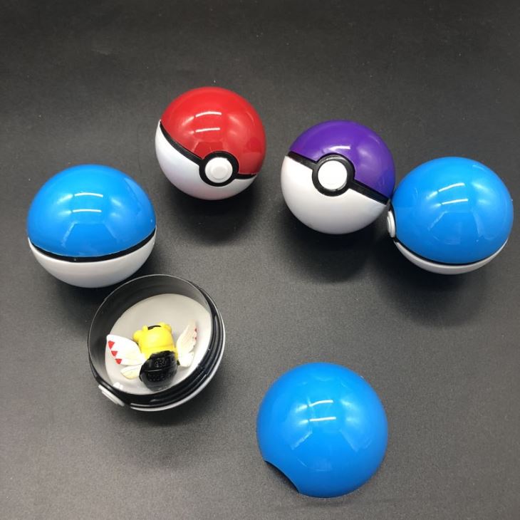 50MM PP Material Plastic Pokemon Ball