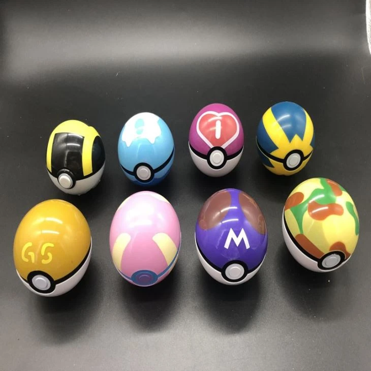 75MM Plastic Pokemon Ball