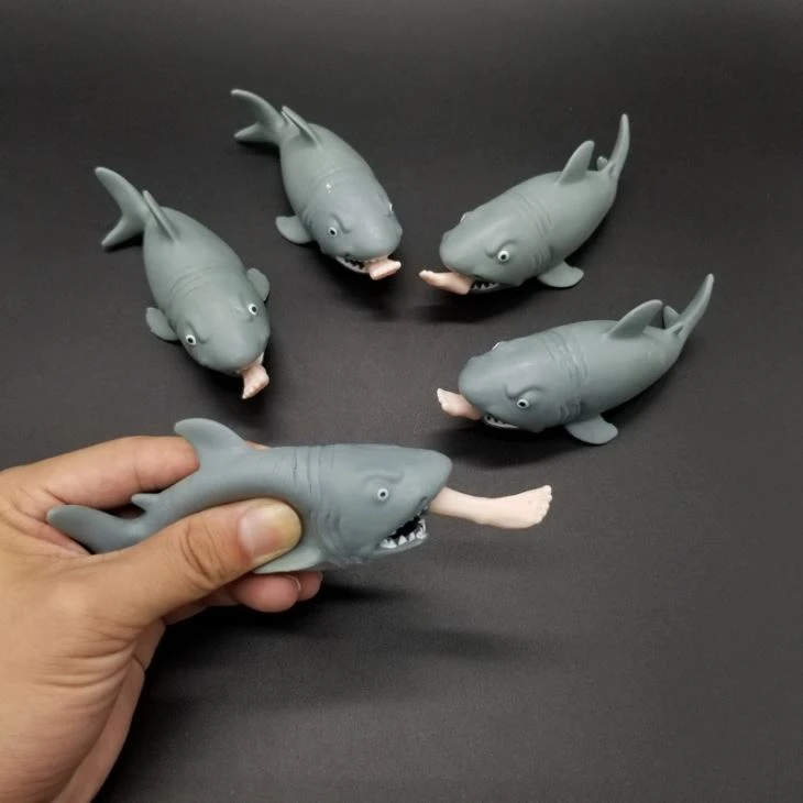 Anti Stress Squeeze Shark Toy
