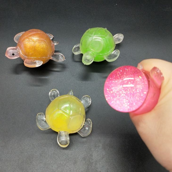 Anti-stress Tortoise With Glitter