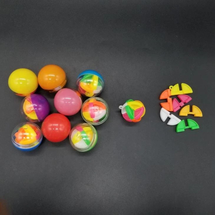 Assemble Ball Toy For Empty Capsule