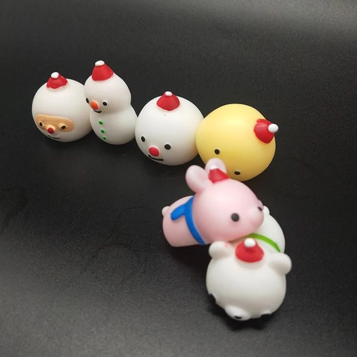Christmas Design Squishy Mochi Toy