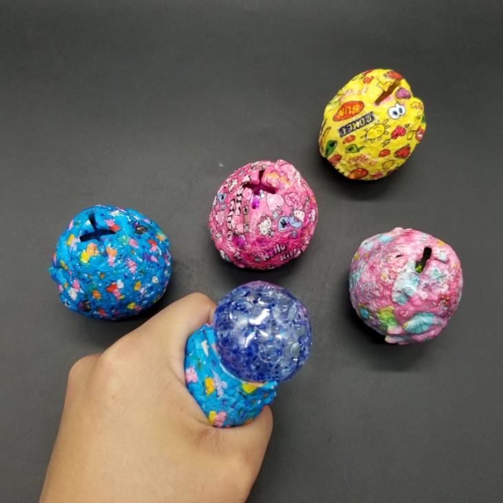 Colorful Anti Stress Relief Dinosaur Egg Toy