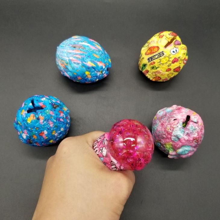 Colorful Anti Stress Relief Dinosaur Egg Toy
