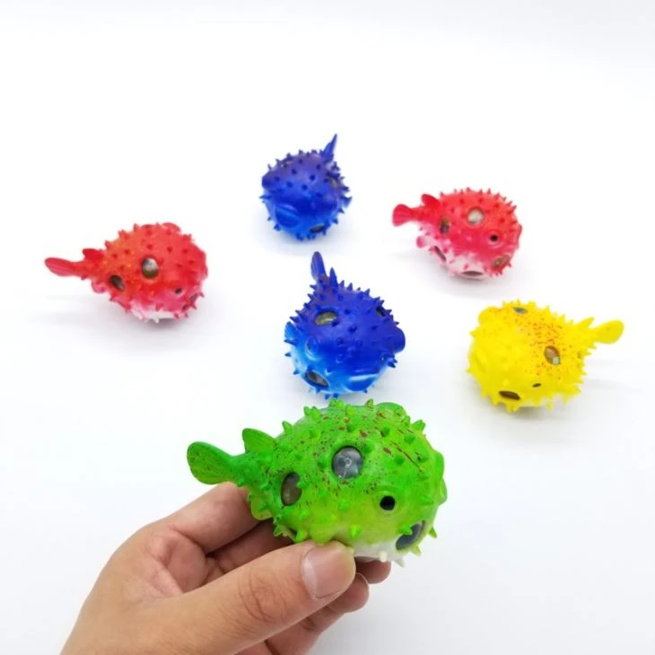 Colorful Fish Squeeze Ball