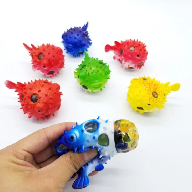 Colorful Fish Squeeze Ball