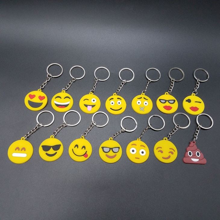 Emoji Emoticons Emoji Keyrings