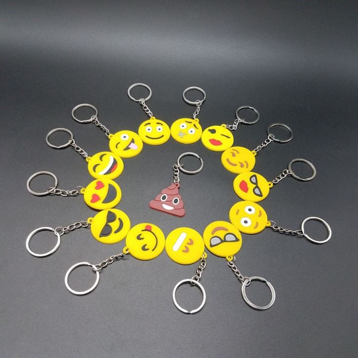 Emoji Emoticons Emoji Keyrings