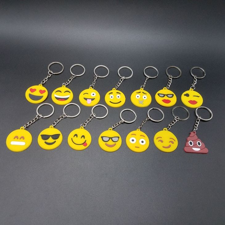 Emoji Emoticons Emoji Keyrings