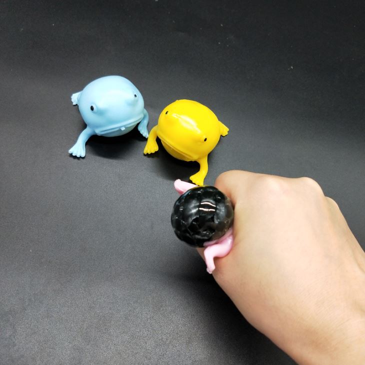 Frogs With Eggs Squeeze Stress Balls