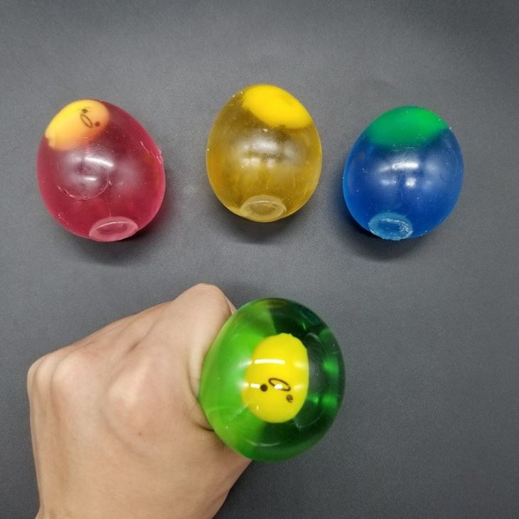 Lazy Egg Splatter Ball