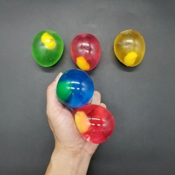 Lazy Egg Splatter Ball