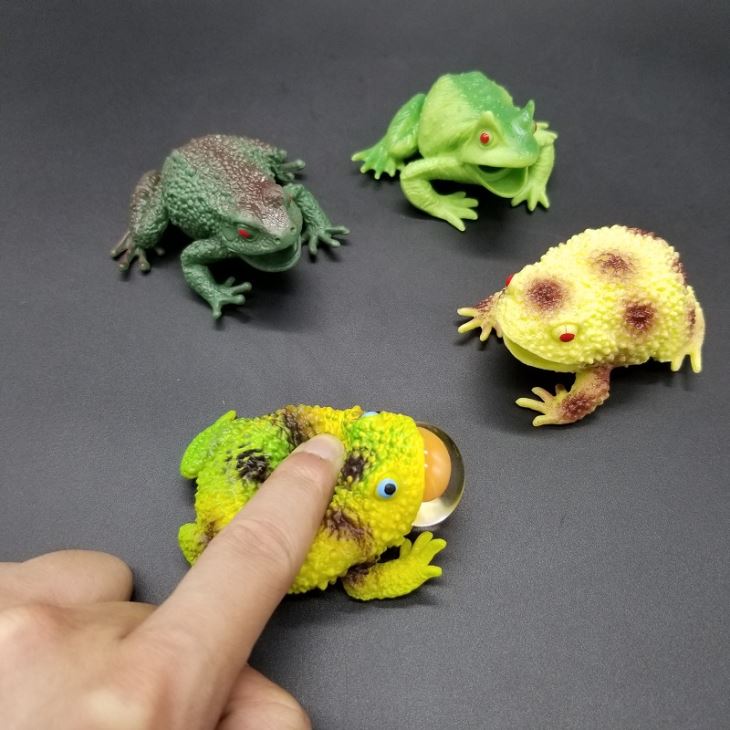 Lifelike Stress Frog Ball Toy