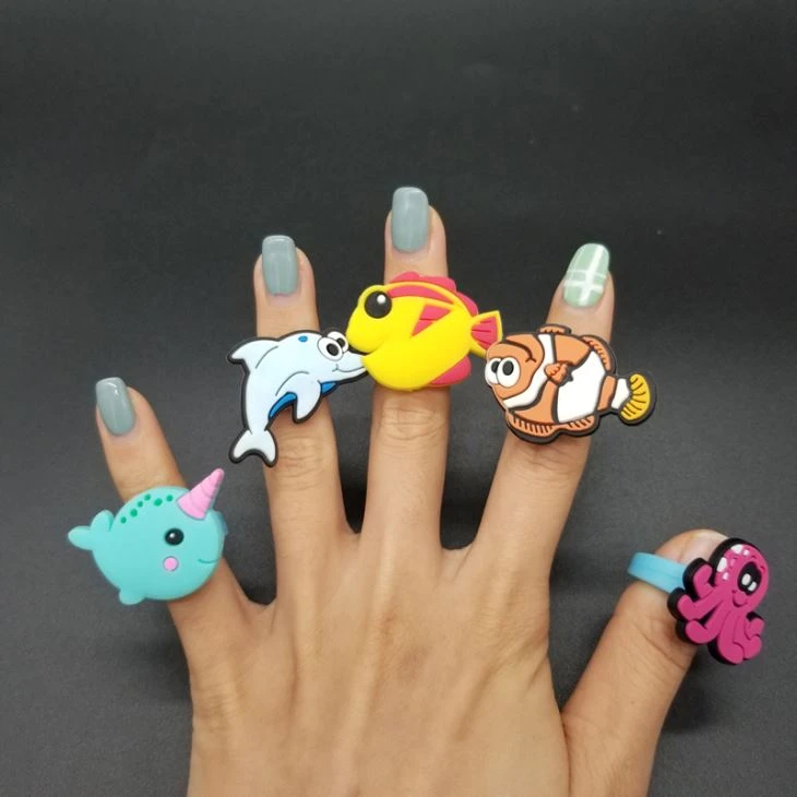 Marine Animal Finger Ring Toy