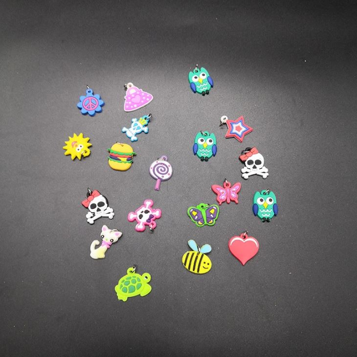 Mini Rubber Keychain Pendant
