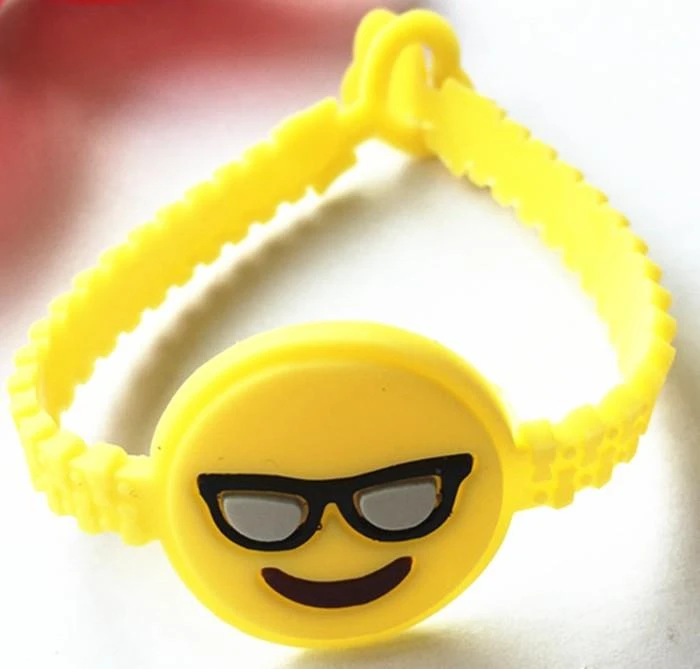 Mixed Emoji Wristband Bracelets
