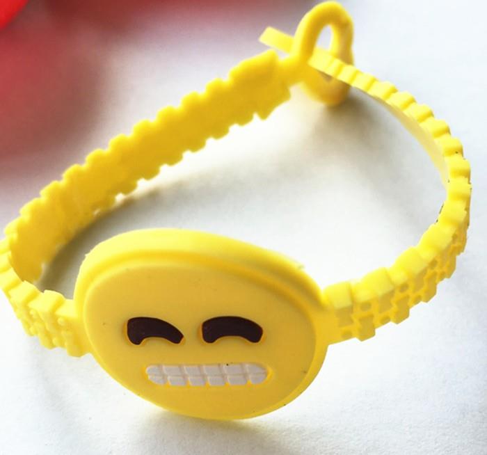 Mixed Emoji Wristband Bracelets