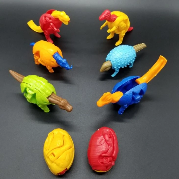 Plastic Deformed Dinosaur Egg Toy