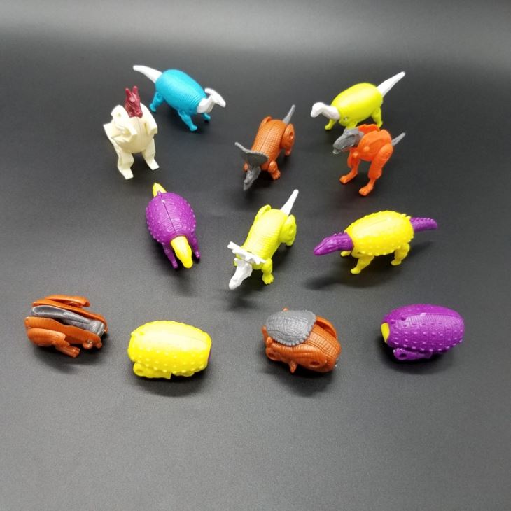 Plastic Deformed Dinosaur Egg Toy