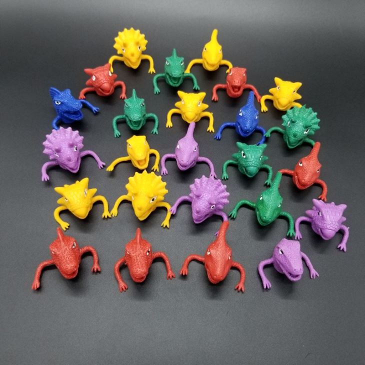 Plastic Dinosaur Finger Puppet