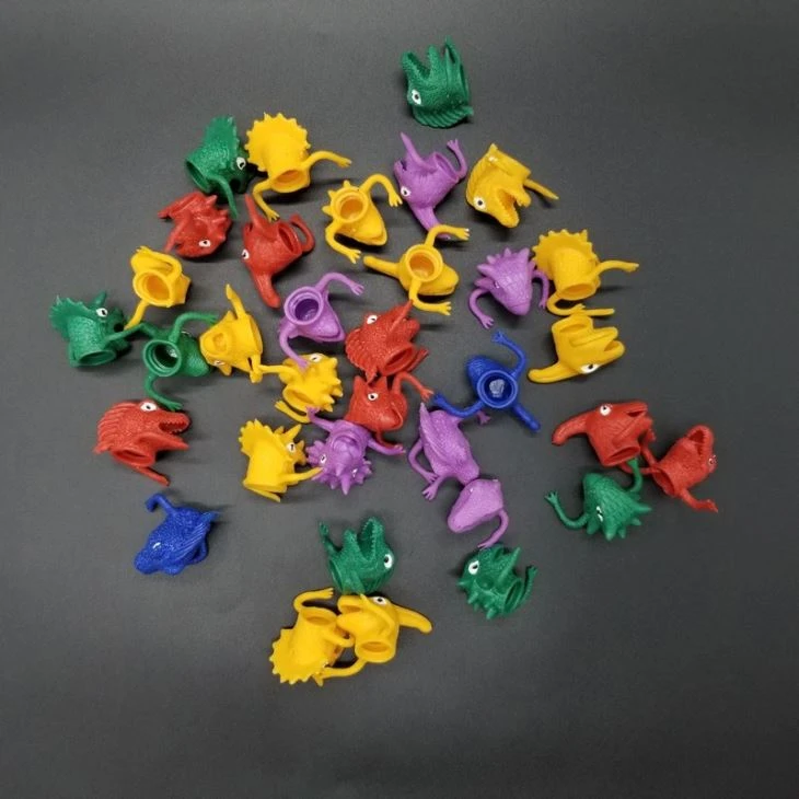 Plastic Dinosaur Finger Puppet