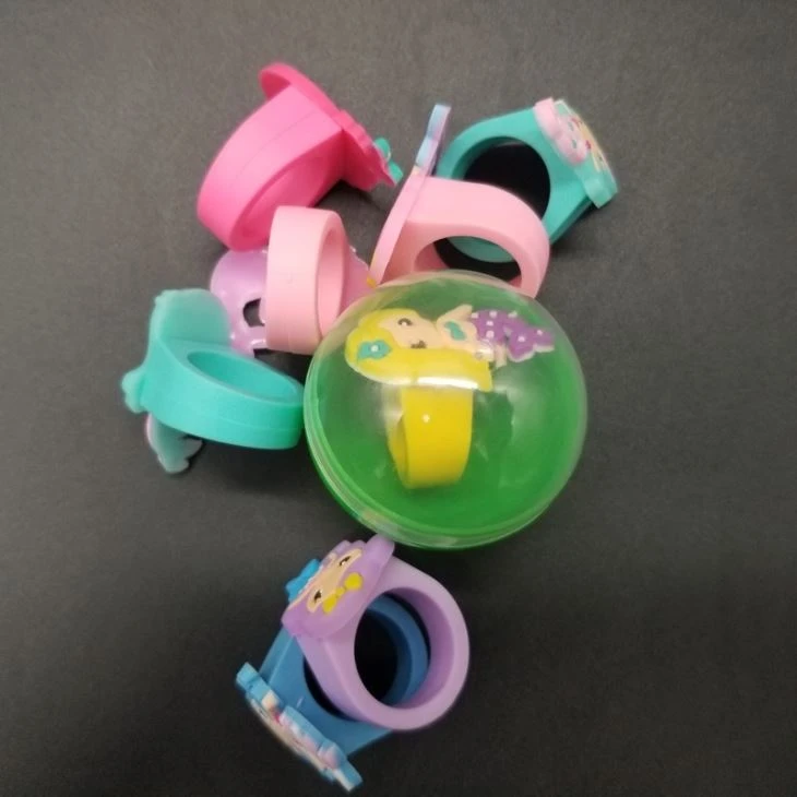 Plastic Mermaid PVC Ring Toy