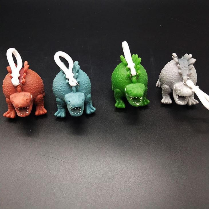 Plastic Stress Squeeze Soft Dinosaur Toys