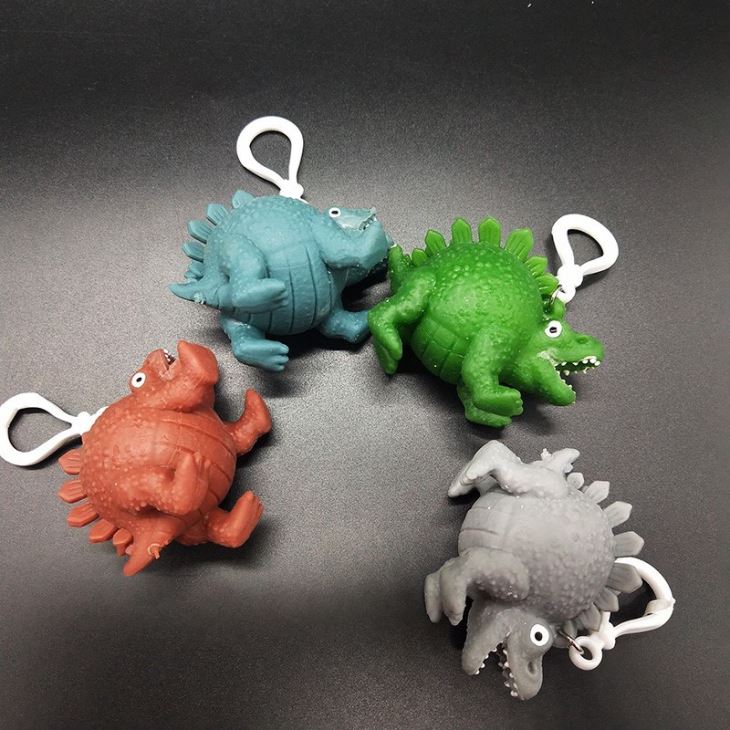 Plastic Stress Squeeze Soft Dinosaur Toys