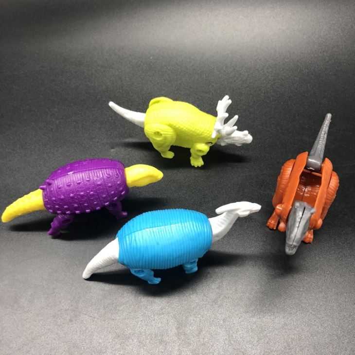 Plastic Transformation Dinosaur Toys