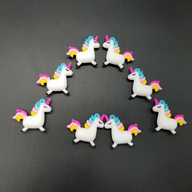 PVC Material Plastic Unicorn Figure Toy