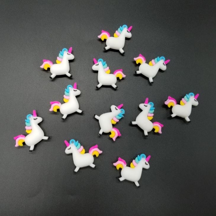 PVC Material Plastic Unicorn Figure Toy