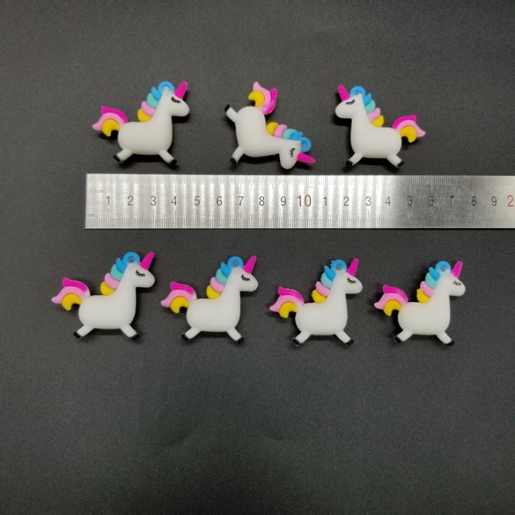 PVC Material Plastic Unicorn Figure Toy