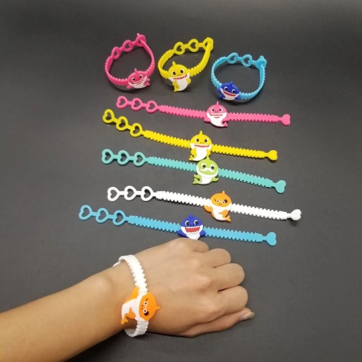 PVC Shark Bracelet Toy