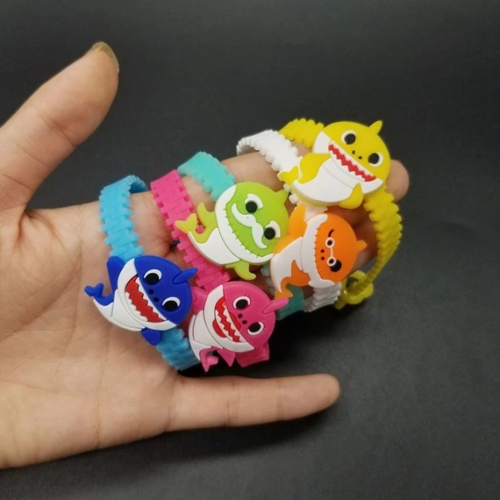PVC Shark Bracelet Toy