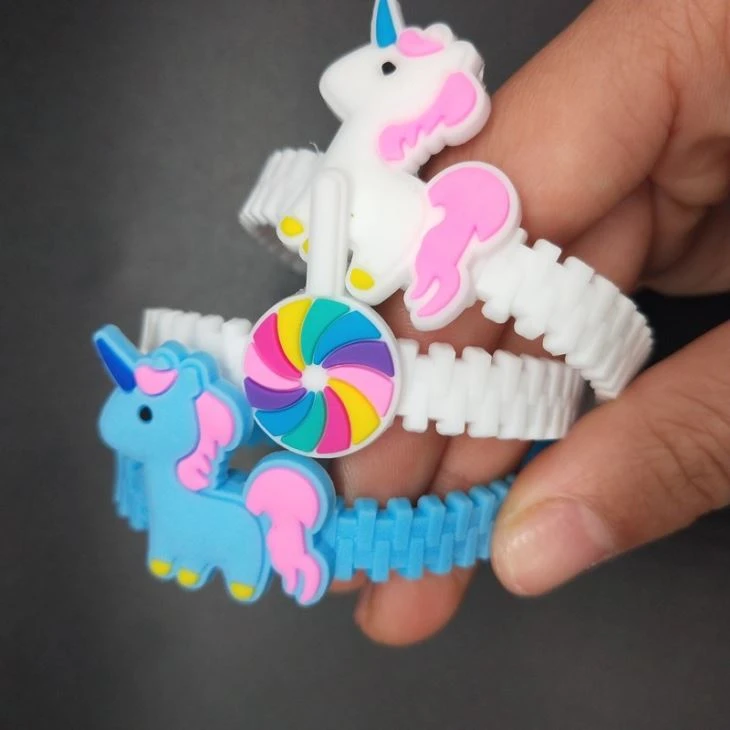 PVC Unicorn Bracelet