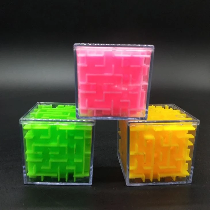 Rotate Maze Game Cube Rolling Ball