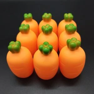 Carrot Bath Toy Whistle