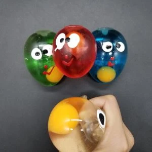 Emoji Egg Shaped Splat Ball