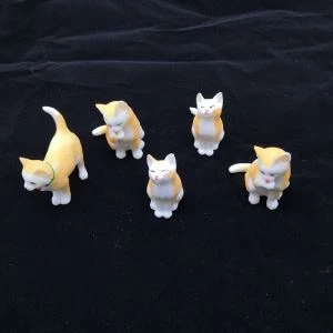 Plastic Model Cat Figures Kids Toy