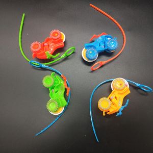 Plastic Pull Motorcycle Toy