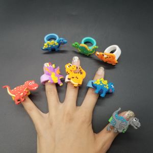 PVC Dinosaur Finger Ring