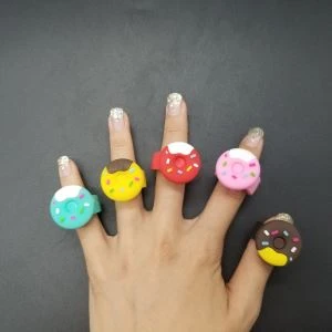 PVC Rubber Finger Ring