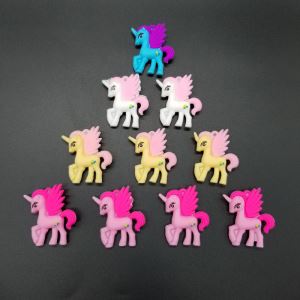 PVC Unicorn Charm Toy