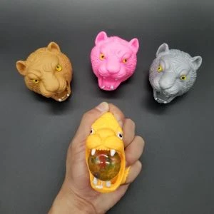 Squeeze Beads Leopards Toy