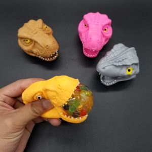 Squeeze Dinosaur Beads Ball