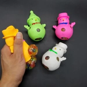 Squishy Squeeze Snowman Toy
