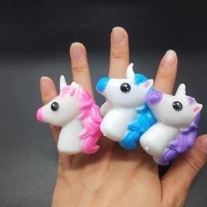 Unicorn Shape Flashing Finger Ring