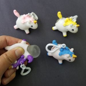 Unicorn Stress Relief Soft Toys Keychain