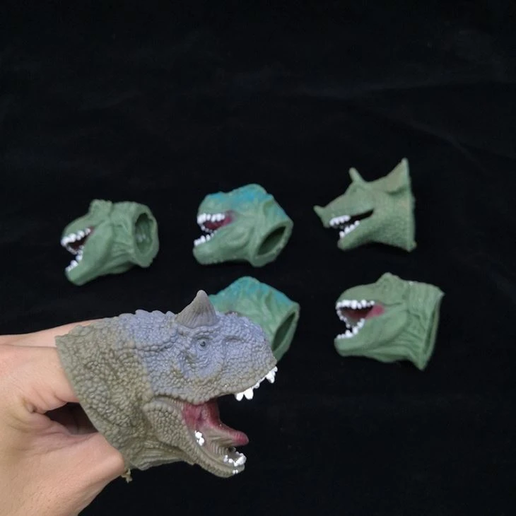 Soft Realistic Dinosaur Fingger Puppet