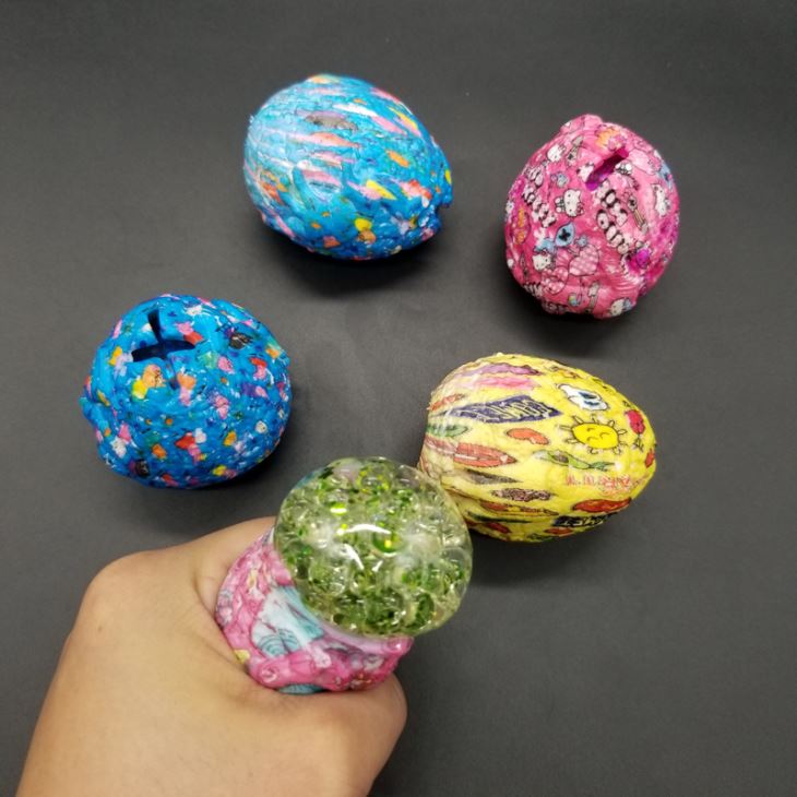 Squeeze Beads Ball With Printing